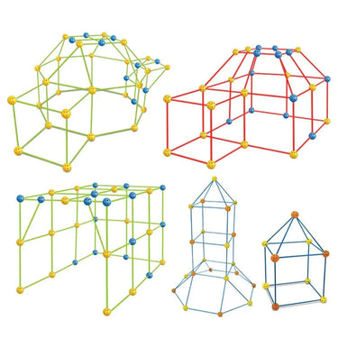 Kit de Construcción de Fuerte para Niños | Magische Forten Bouwen - Para Niños Creativos